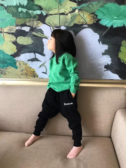 【必入单品】噢蜜ooomeooo半高领加厚羊绒衫全家亲子款 商品图11