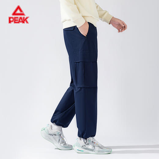 匹克2023年冬季新款时尚系列男款梭织长裤DF334201 商品图9