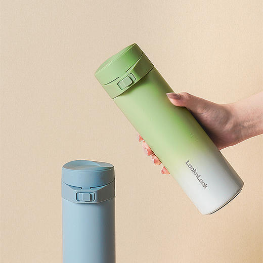 乐扣乐扣（LOCK&LOCK）云雾保温杯316不锈钢杯子渐变色水杯LHC3337 商品图5