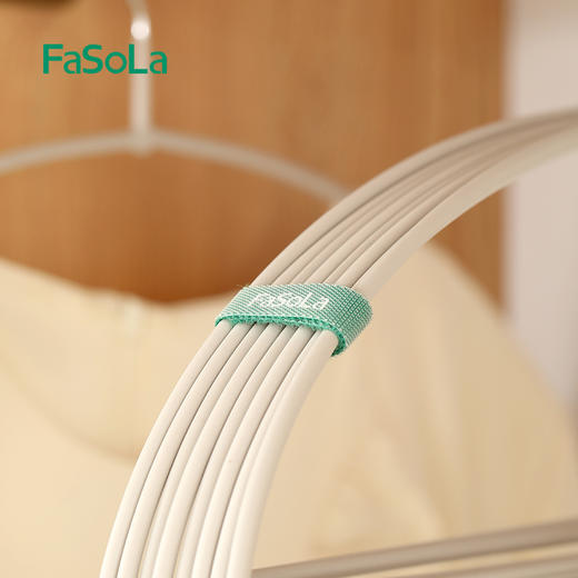 FaSoLa背对背魔术贴扎带电脑整理自粘式机房绑线理线捆绑粘扣带 商品图6