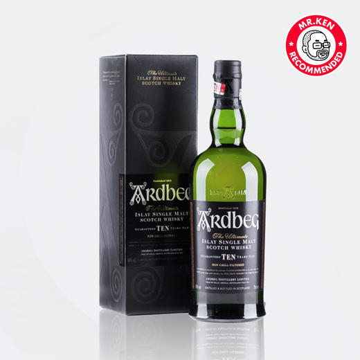 阿贝(Ardbeg)10年单一麦芽苏格兰威士忌 商品图1