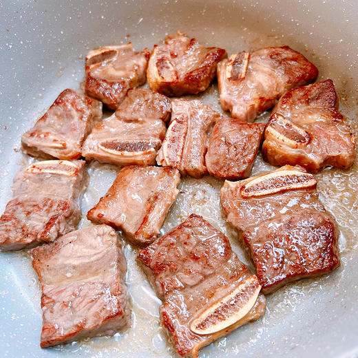 『黑椒牛仔骨』免洗免切，净腌入味，肉质嫩，鲜汁足 商品图5