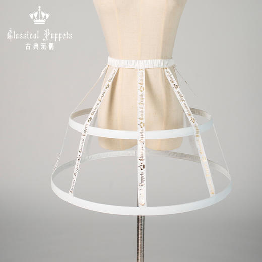 【现货】金LOGO基础鱼骨 古典玩偶 Lolita 商品图3