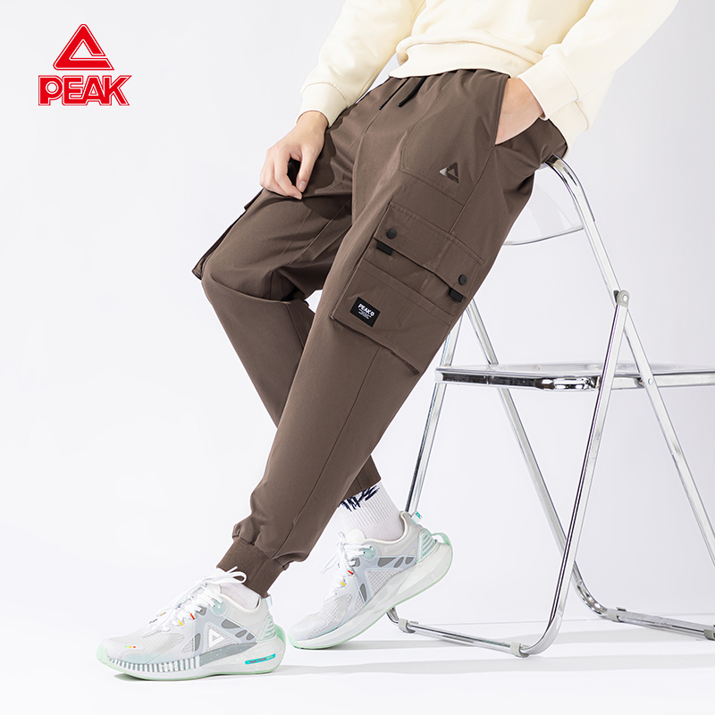 匹克2023年冬季新款时尚系列男款梭织长裤DF334181