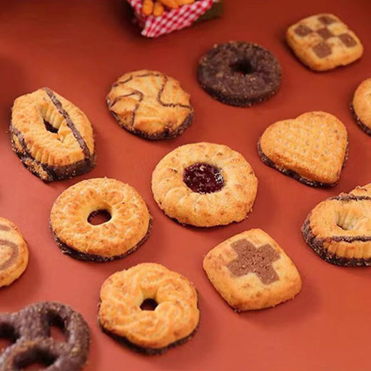 德国JA！什锦巧克力曲奇饼干500g/056015 多种口味混装满足味蕾 商品图1