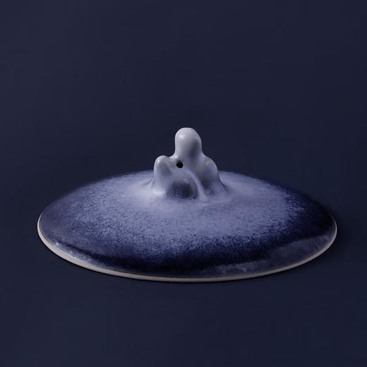 万仟堂（Edenus）便携旅行茶具高档陶瓷快客杯功夫茶具套装蓬莱 蓝雪山釉 专享 商品图3