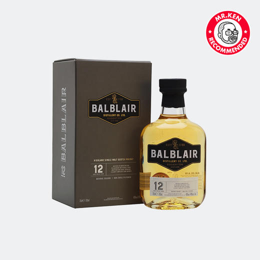 巴布莱尔（Balblair）12年单一麦芽苏格兰威士忌 商品图1