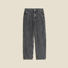 HOLZWEILER M. Denim Trousers 男装黑色水洗破坏直筒牛仔长裤 商品缩略图4