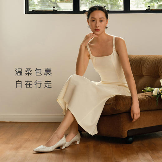 7or9空气棉高跟鞋玛格丽特/戚风/米露 商品图3