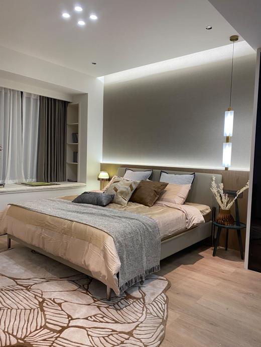 晨熙园主卧桦木实木框架床 商品图0