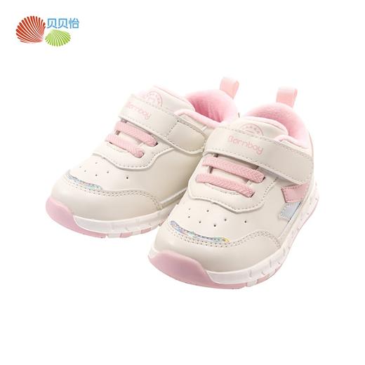 贝贝怡童鞋儿童包头软底学步鞋秋冬款婴儿加绒保暖舒适宝宝鞋234X509 商品图6