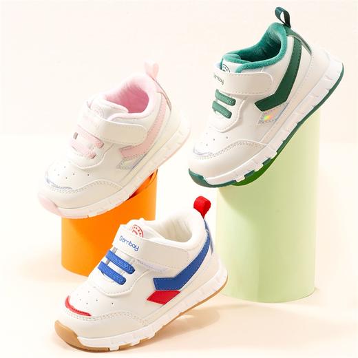 贝贝怡童鞋儿童包头软底学步鞋秋冬款婴儿加绒保暖舒适宝宝鞋234X509 商品图3