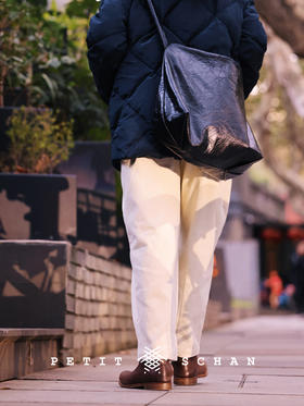 小时光 全棉水洗灯芯绒三季穿经典萝卜裤