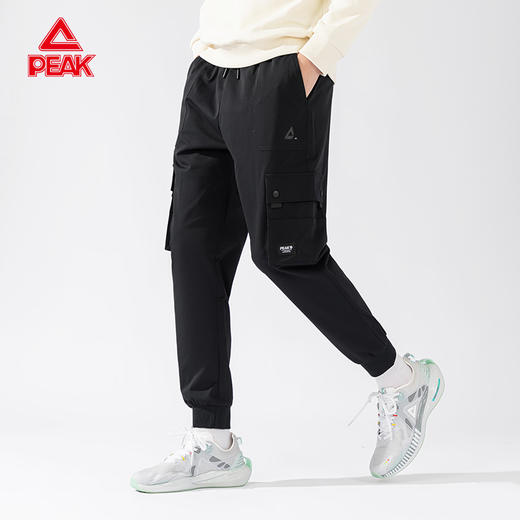 匹克2023年冬季新款时尚系列男款梭织长裤DF334181 商品图4