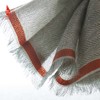 SAINTJOY/上久楷 羊绒围巾  披肩  人字纹清风淡雅边框方巾  FJS23053 商品缩略图6