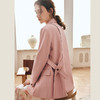 OLrain欧芮儿法式粉色西装外套女秋季2023年新款宽松爱心刺绣上衣 商品缩略图1