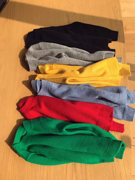 【必入单品】噢蜜ooomeooo半高领加厚羊绒衫全家亲子款 商品图12