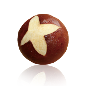 482 德国碱水小面包Lye Roll 2pcs 低卡低脂 健身素食必选