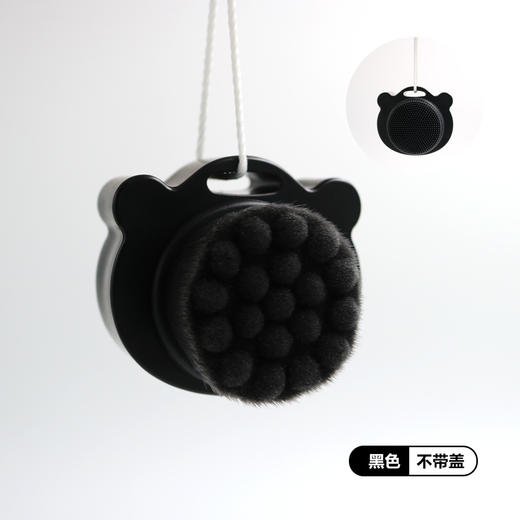 年终大促！【便携双面洗脸刷！比毛巾还细软】熊猫3D软毛双面硅胶洗脸刷，洁面刷清洁毛孔万毛手动洗脸仪美妆，亲肤材质 握持方便 不失可爱 美妆必备 商品图6