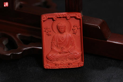 朱砂【大日如来】吊坠 ，生肖羊、猴的守护神 商品图2