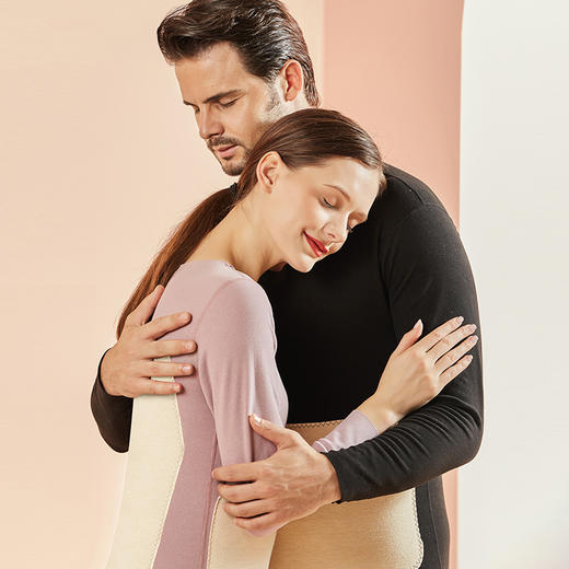 2件立减20【蚕丝养肤 双重锁温】升级第六代蚕丝贴片 黑科技双面绒秋冬保暖套装 蚕丝养肤/护宫暖胃/护膝 3倍高弹 贴身不勒 商品图3