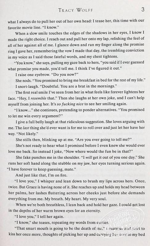 【中商原版】Crave系列 第4部 法院 英文原版 Tracy Wolff Court 北美晋江小说 商品图4