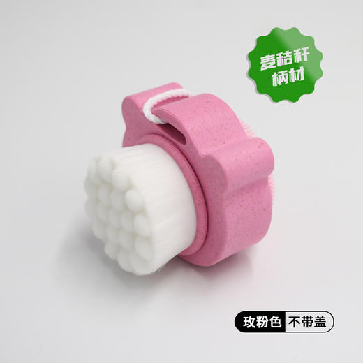 年终大促！【便携双面洗脸刷！比毛巾还细软】熊猫3D软毛双面硅胶洗脸刷，洁面刷清洁毛孔万毛手动洗脸仪美妆，亲肤材质 握持方便 不失可爱 美妆必备 商品图10