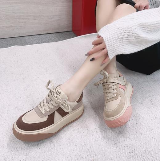 westory2024春季新品舒适百搭拼色轻便运动鞋板鞋W24AM56981 商品图1