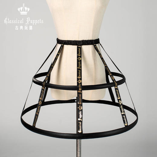 【现货】金LOGO基础鱼骨 古典玩偶 Lolita 商品图2