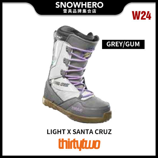 2324 thirth/two LIGHT X SANTA CRUZ  男款滑雪鞋 商品图0