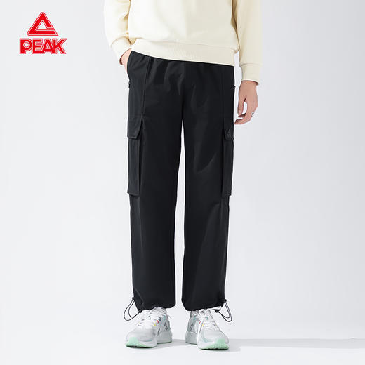 匹克2023年冬季新款时尚系列男款梭织长裤DF334201 商品图1