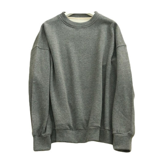 TG-TG03S276真丝拉绒圆领卫衣女秋冬慵懒风高级感宽松厚桑蚕丝上衣外套 商品图4