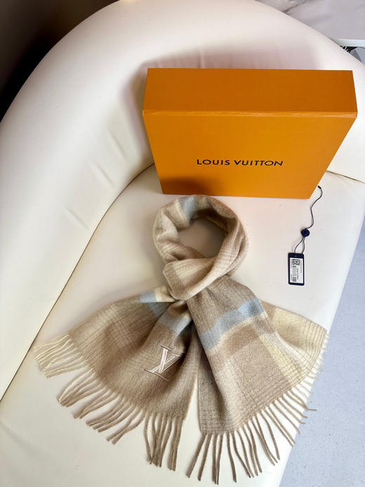 秋冬特惠💰240 上新LV路易威登2023海外专柜新男女通用围巾 商品图6