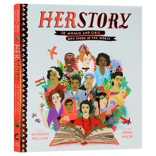 Herstory: 50 Women and Girls Who Shook Up the World 震惊I世界的50名女性的故事 英文原版 商品图3