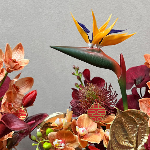 老庙黄金有鹊系列定制花艺 商品图1