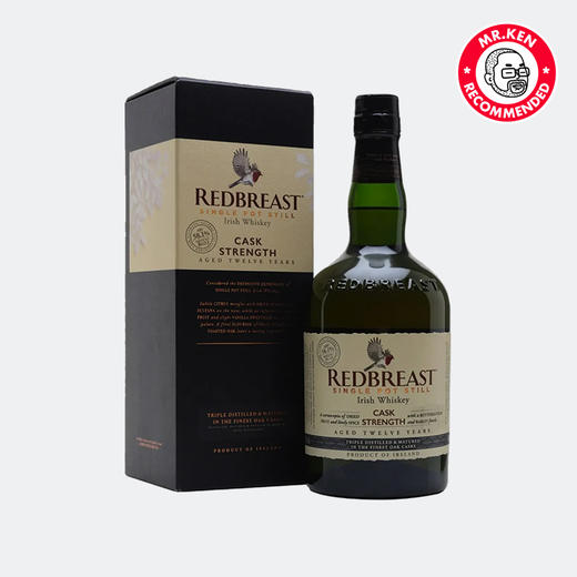 知更鸟（Redbreast）桶强单一壶式爱尔兰威士忌 商品图1