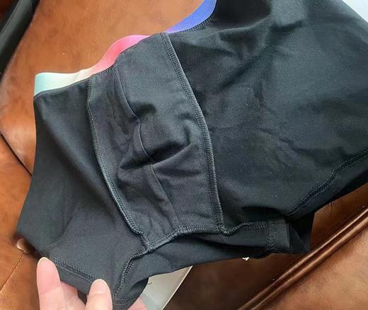 给男士的大大福利吖！美国C+のW美三条装彩虹织带平角裤内裤 商品图13