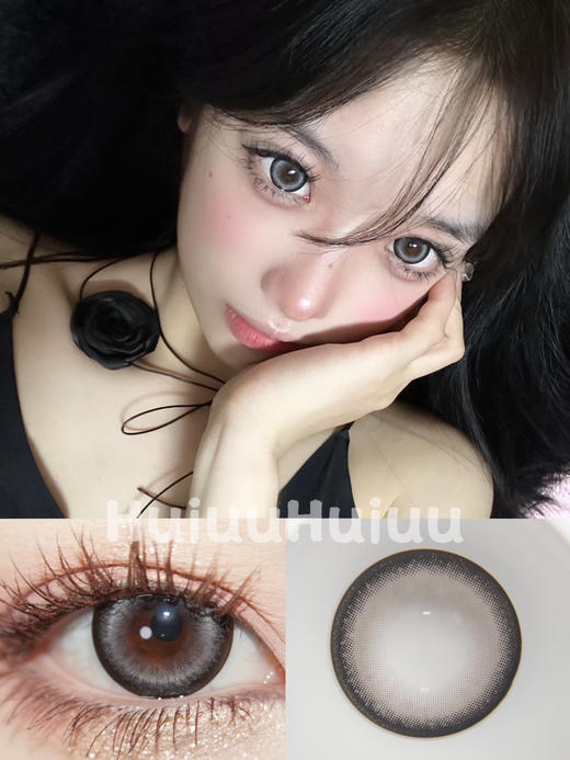 【大直径】NICEKON-伤心管家-14.5mm【年抛 0-1000度 含有525/575】着色直径13.8mm 商品图0