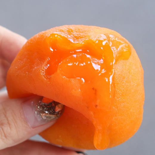 山东鲜食流心柿饼 软糯香甜 6枚大果彩箱装（京东 山东潍坊发货） 商品图2