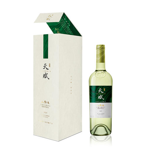 【整箱6瓶】长城天赋酒庄贵人香干白葡萄酒 750ML-礼盒装 商品图1