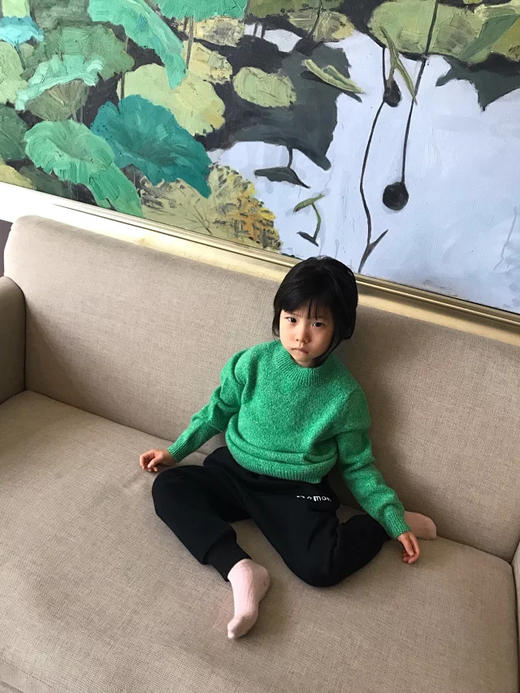 【必入单品】噢蜜ooomeooo半高领加厚羊绒衫全家亲子款 商品图10