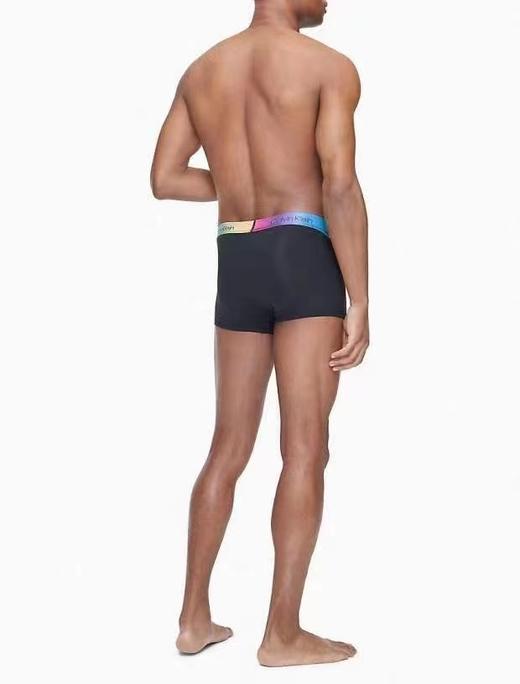 给男士的大大福利吖！美国C+のW美三条装彩虹织带平角裤内裤 商品图3