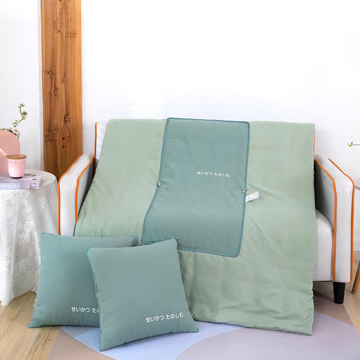 無印棉麻抱枕被 MUJI-XJ23-10 商品图0