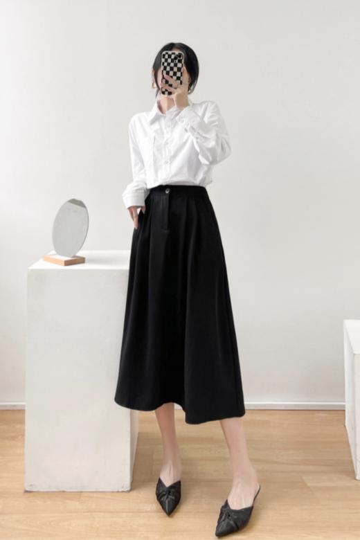 时尚&百搭【DANMO旦茉毛呢蓬蓬裙】“优雅，复古与文艺并存” 舒适不紧绷 商品图4