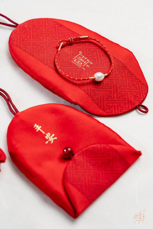 迎新年.十九年老店新装开业双庆福利 | 三生石18K金珍珠吉祥红绳手链 商品图3