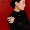 ZEGL新年礼物送女友设计师本命年龙系列福龙项链女生手链耳环套装 商品缩略图12