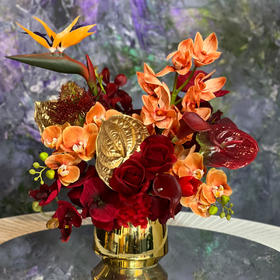 老庙黄金有鹊系列定制花艺