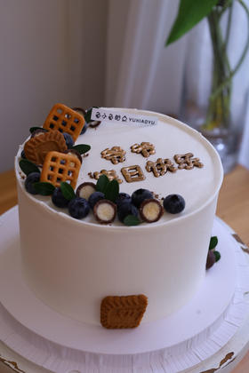 简约爷爷生日快乐