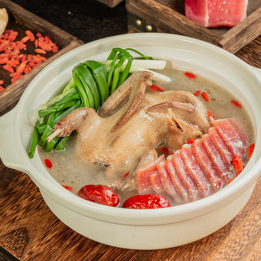 金字火腿炖鸽预制菜900g半成品菜美食速食特色快手菜 商品图4