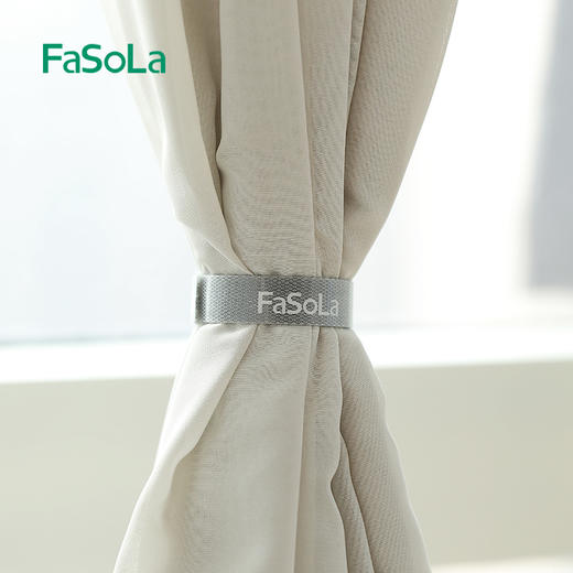 FaSoLa背对背魔术贴扎带电脑整理自粘式机房绑线理线捆绑粘扣带 商品图8